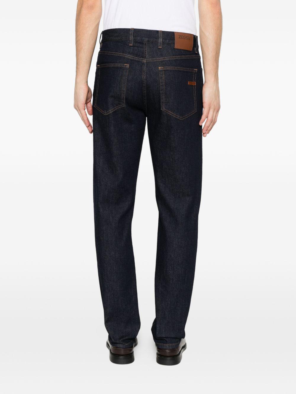 Jeans con bottoni in blui Zegna - uomo 