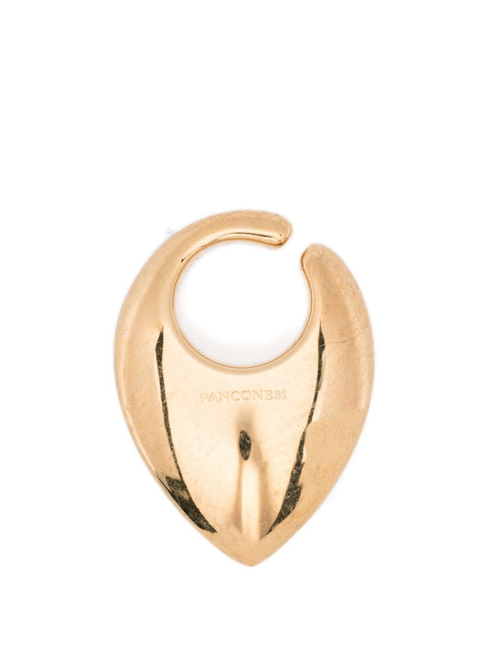 Orecchino Spada in oro Panconesi - unisex 