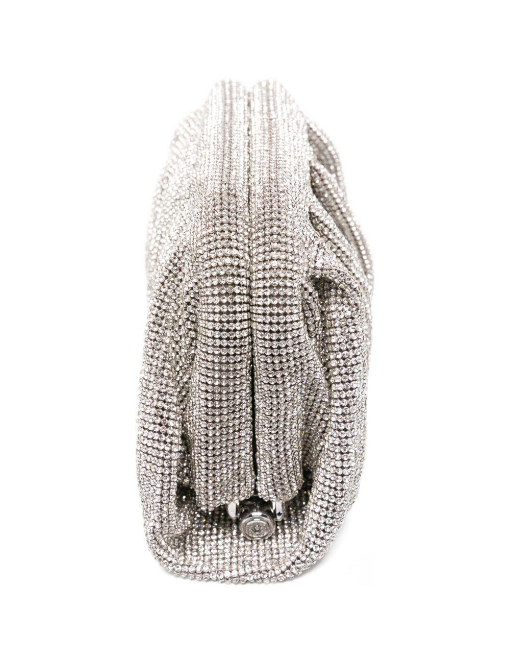 Clutch Venus con cristalli in argento Benedetta Bruzziches - donna 
