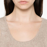 Top con finitura spazzolata in beige Gotha - donna 