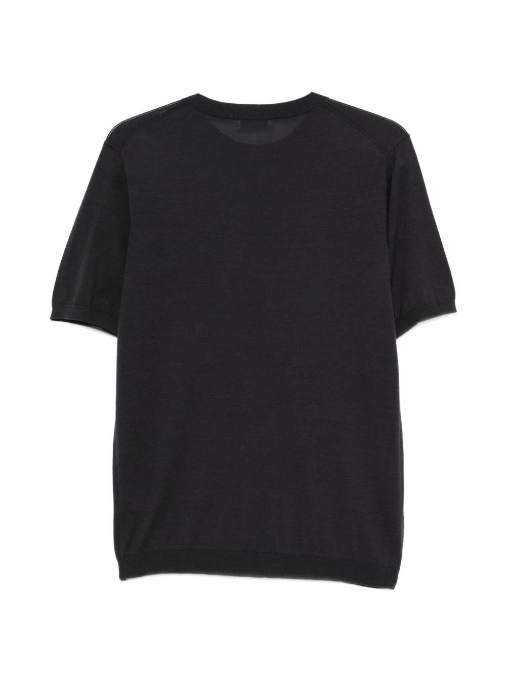 T-shirt a maniche corte in marrone Kangra - uomo 