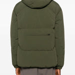 Piumino con cappuccio in verde Jg1 - uomo 