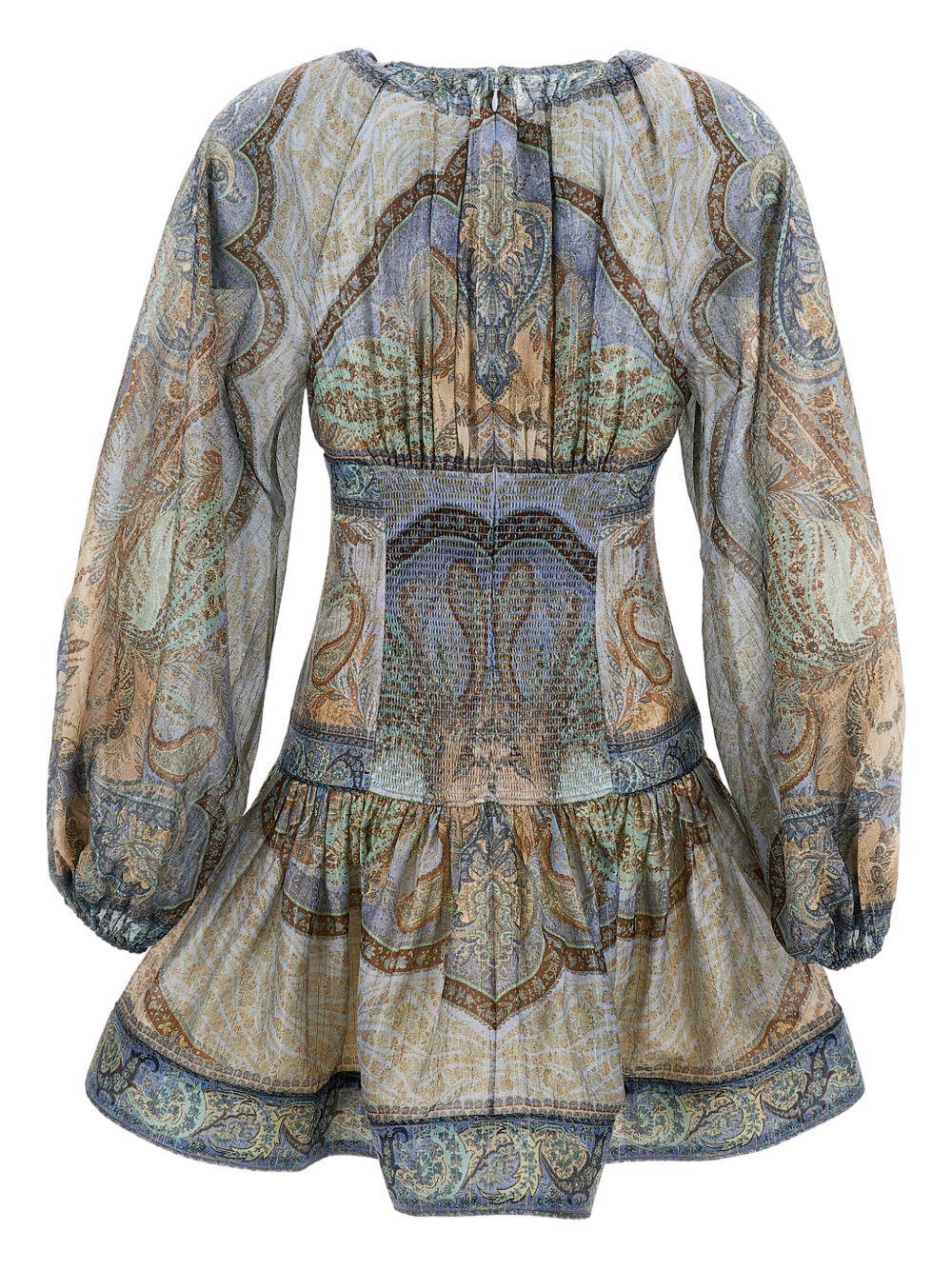 Mini abito Wanderlust in blu Zimmermann - donna 