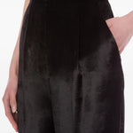 Pantaloni a vita alta in nero Alberta Ferretti - donna 