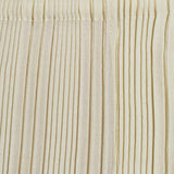Pantaloni effetto plissé color crema Issey miyake - donna 