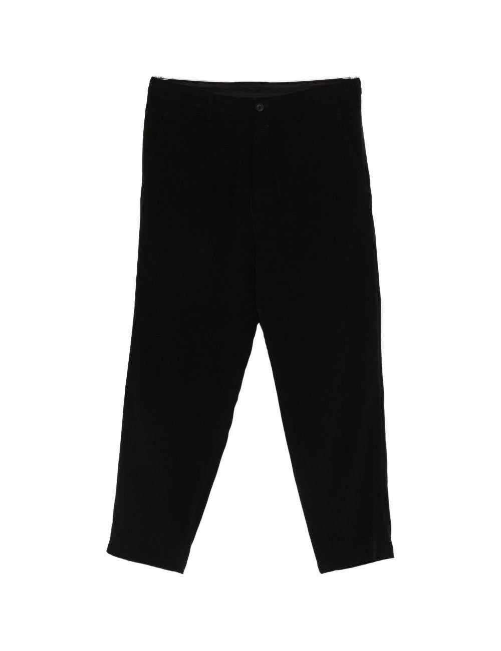 Pantaloni con bottoni in nero Yohji yamamoto - uomo 