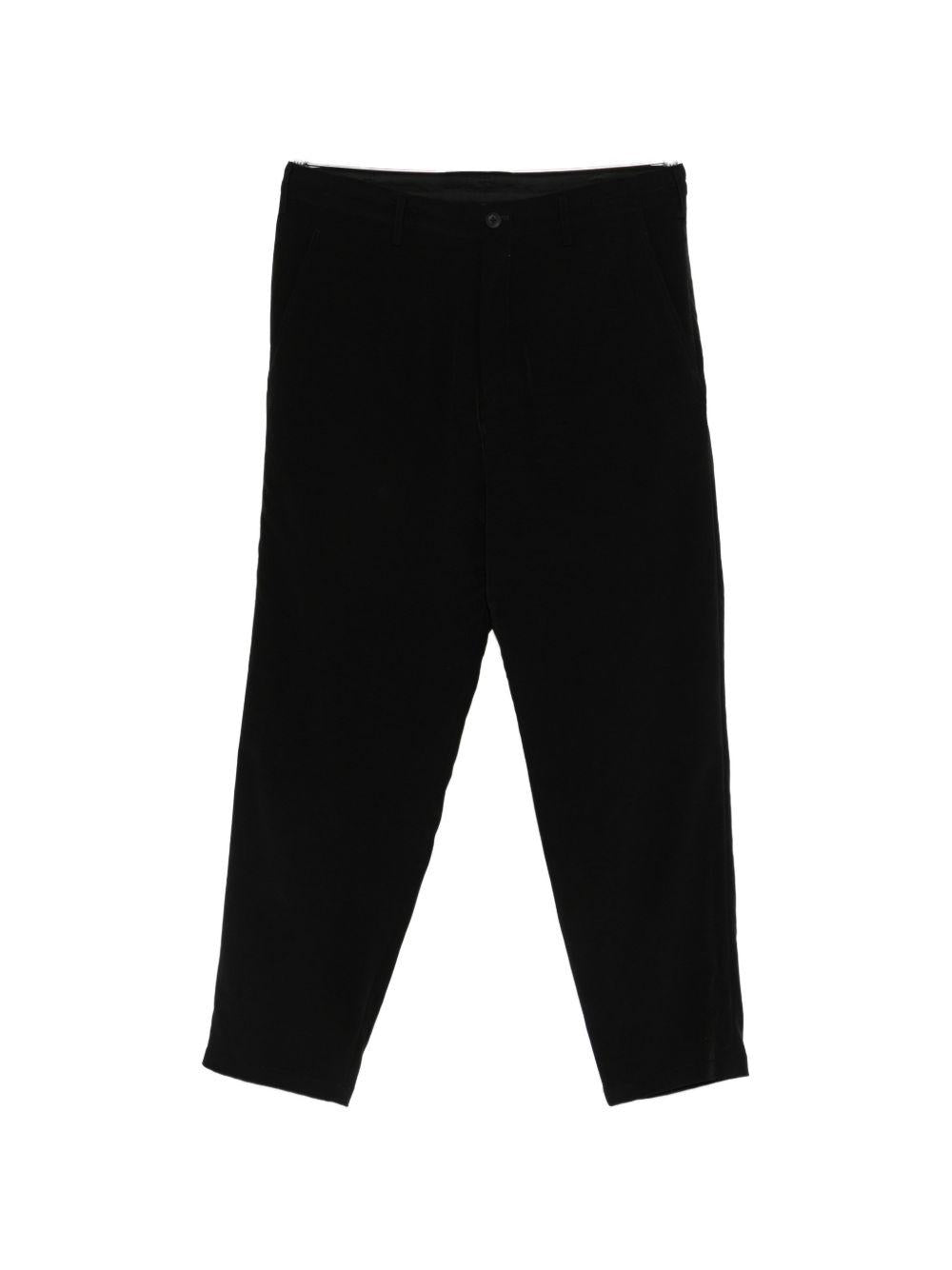 Pantaloni con bottoni in nero Yohji yamamoto - uomo 