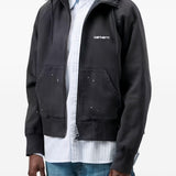 Felpa con cappuccio painter in nero carhartt wip - donna 