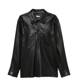 Giacca in pelle in nero Simkhai - uomo 