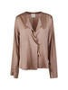 Blusa in seta shiny in beige Forte Forte - donna