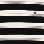 T-shirt a righe a maniche lunghe multicolore A bathing Ape - uomo 