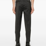 Pantaloni con passanti per cintura portobellos in nero Briglia 1949 - uomo 