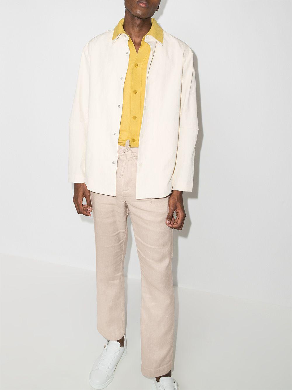Chino con coulisse Oscar in beige Frescobol carioca - uomo 