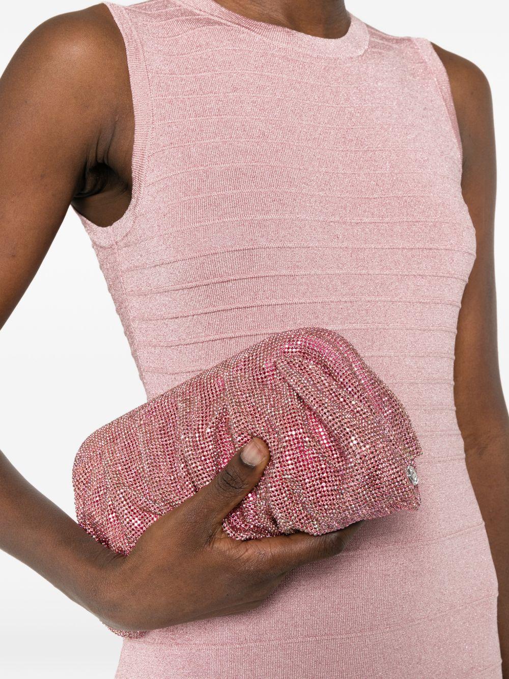 Clutch Venus con cristalli in fucsia Benedetta Bruzziches - donna 
