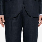 Completo monopetto due pezzi in blu Brunello cucinelli - uomo 
