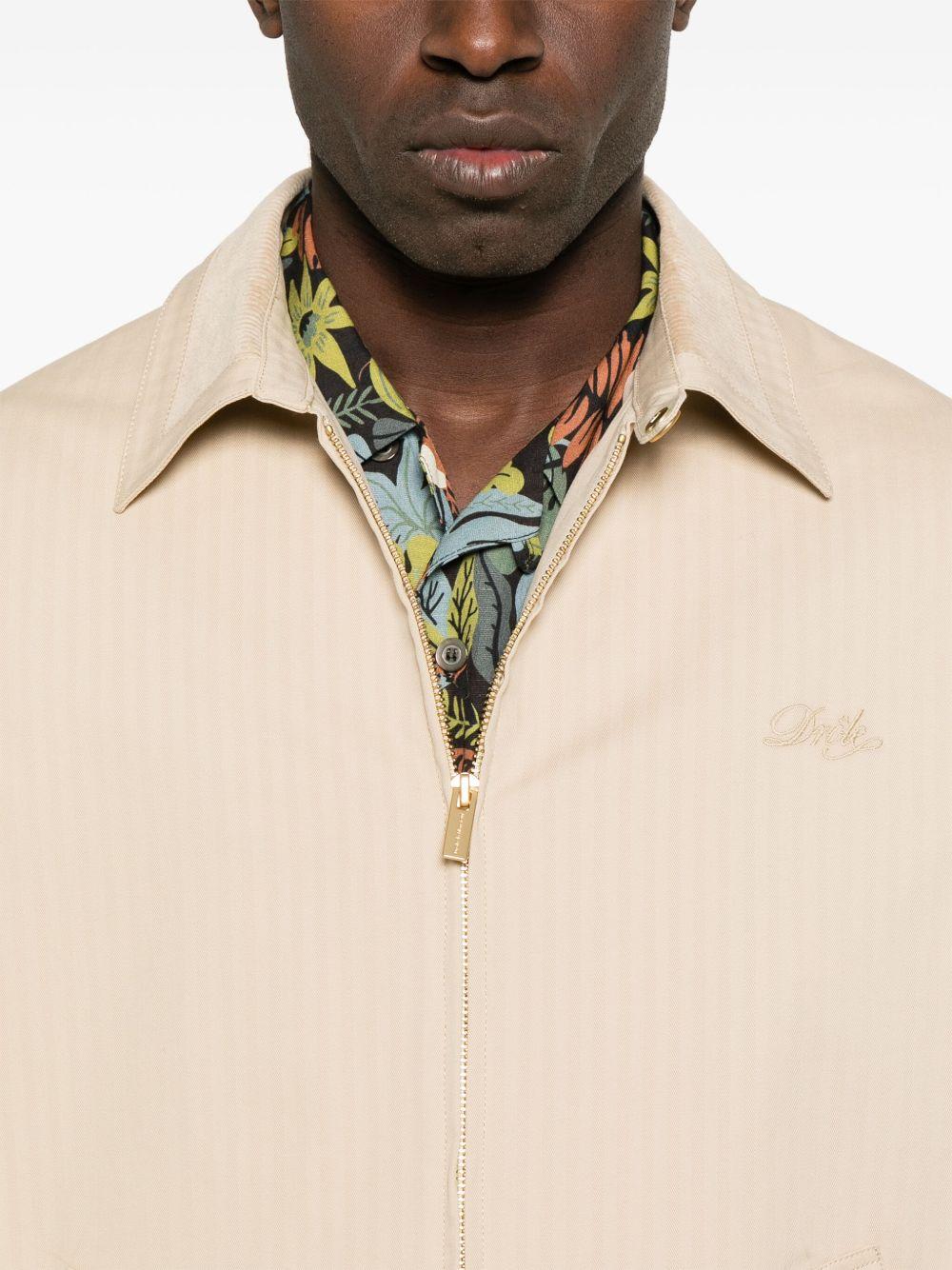 Giacca Le Trench Tweed in beige Drôle De Monsieur - uomo 