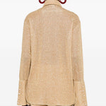 Camicia lamé in oro Oséree - donna 