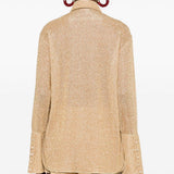 Camicia lamé in oro Oséree - donna 