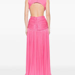 Abito maxi silla in fucsia Costarellos - donna 