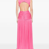 Abito maxi silla in fucsia Costarellos - donna 