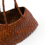 Borsa tote Santa Croce in marrone chiaro Dragon Diffusion - donna 