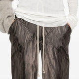 Pantaloni con coulisse in marrone Rick owens - donna 