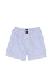 Shorts a righe in blu Willy chavarria - uomo
