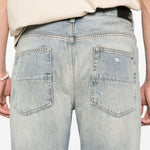 Jeans dritti MX1 in celeste 