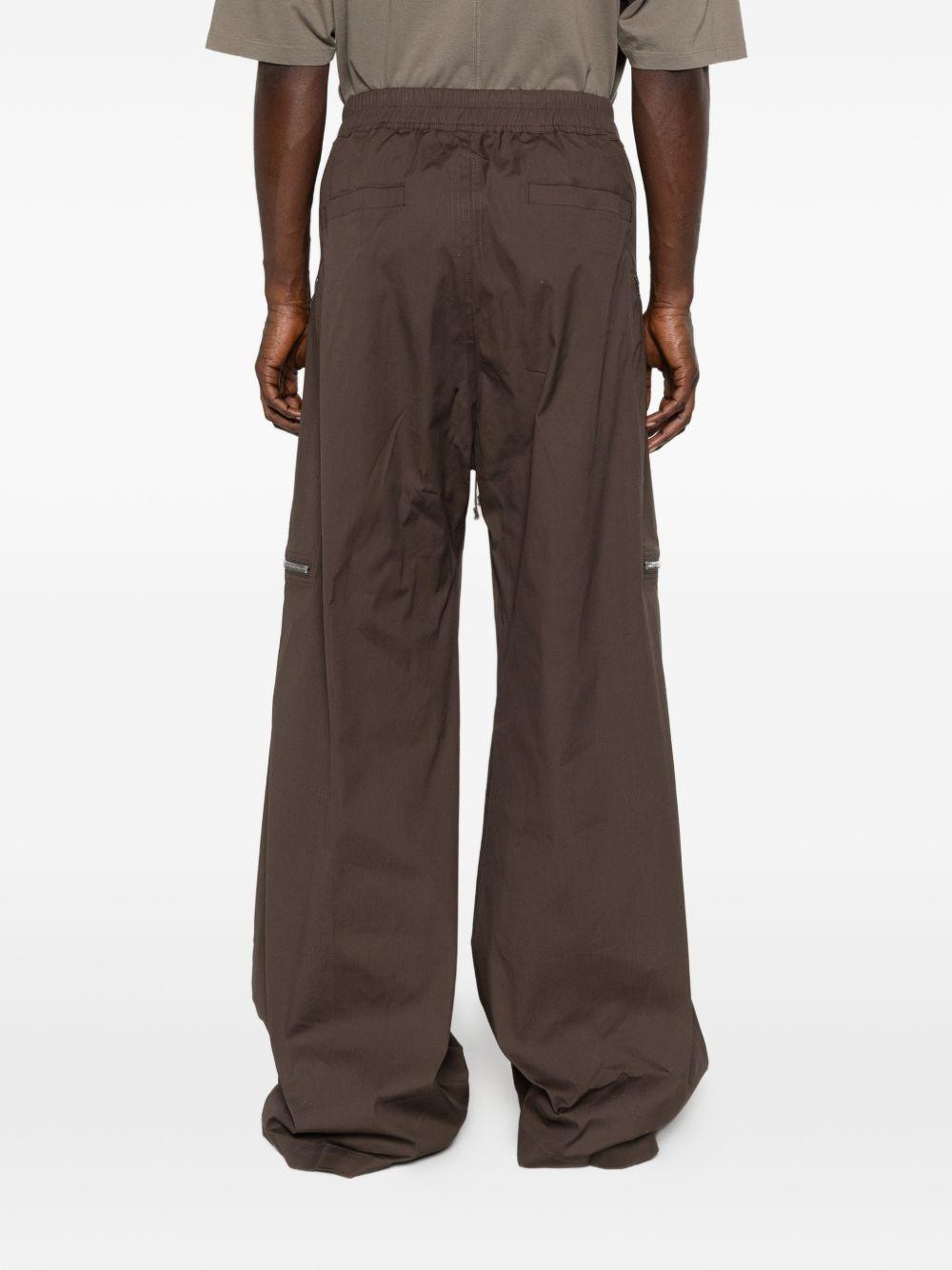 Pantaloni heizer belas in grigio Rick owens - uomo 