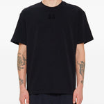 T-shirt con stampa grafica in nero 44 label group - uomo 