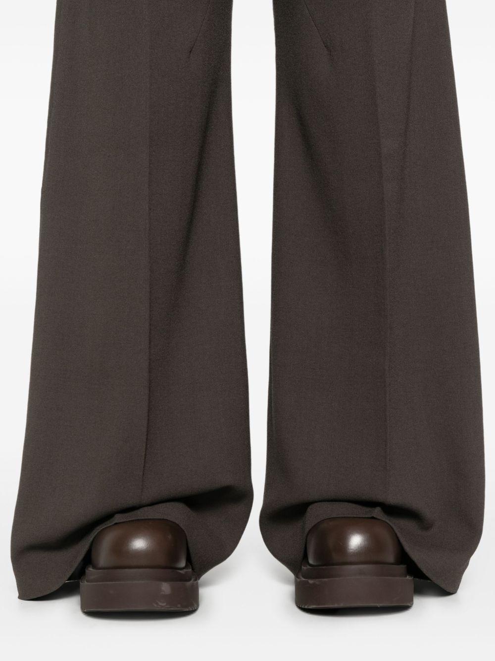 Pantaloni con zip in grigio Rick Owens - uomo 