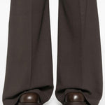 Pantaloni con zip in grigio Rick Owens - uomo 