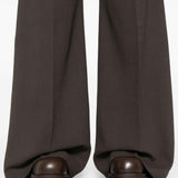 Pantaloni con zip in grigio Rick Owens - uomo 