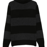 Polo a righe in nero Simone Rocha - donna 