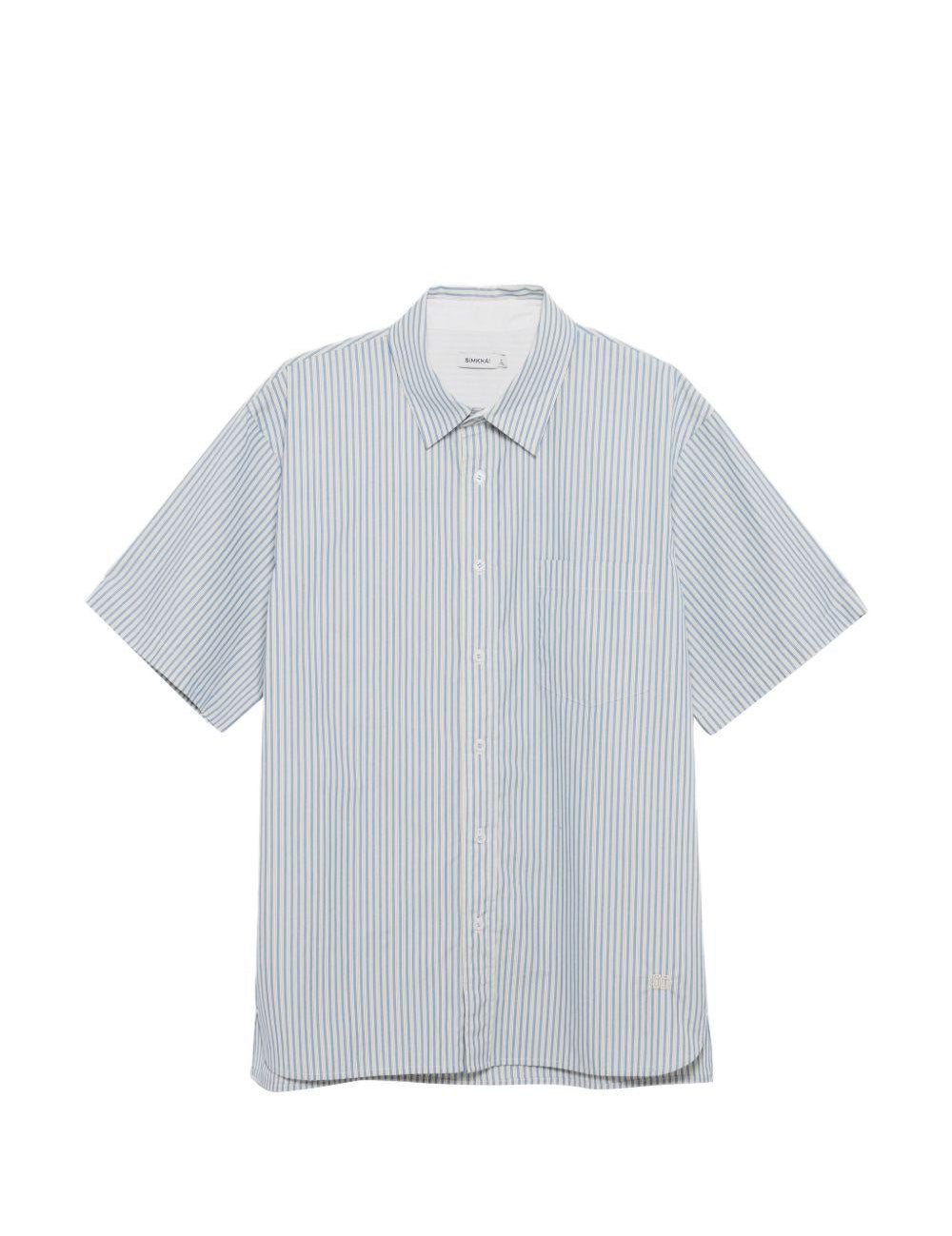 CAMICIA A RIGHE DEACON in azzurro Simkhai - uomo 