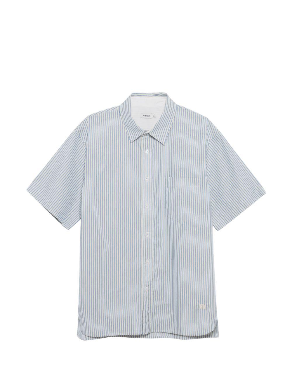 CAMICIA A RIGHE DEACON in azzurro Simkhai - uomo 