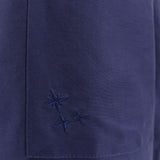Pantaloni con vita elasticizzata in blu Laneus - uomo 