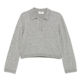 Polo con bottoni in grigio Laneus - donna 