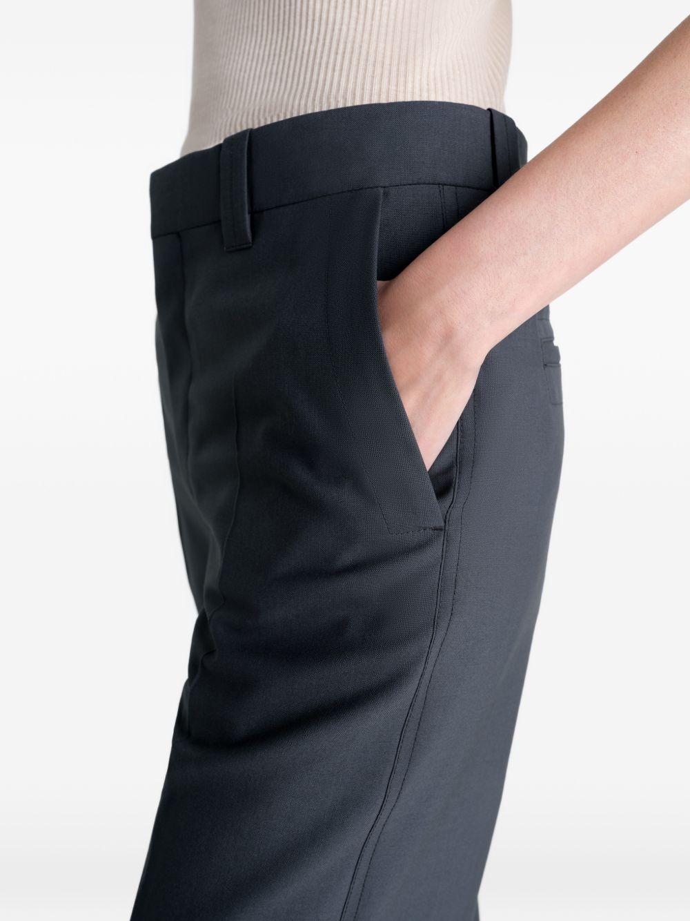 Pantaloni sartoriali dritti con pinces in grigio Lemaire - donna 