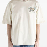 Camicia con stampa in beige Amiri - uomo 