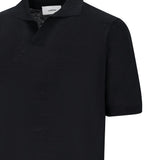 Polo a maniche corte  in nero Lardini - uomo 