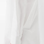 Chemisier la robe chemise ovalo in bianco Jacquemus - donna 