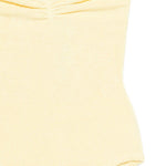 Costume da bagno con spalline in giallo Hunza g - donna 