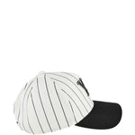 Cappellino con logo e toppa a righe in bianco e nero Y-3 - uomo 