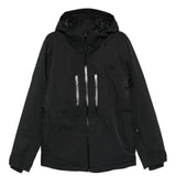 Giacca con cappuccio e zip da neve in nero The north face - uomo 