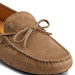 Mocassini in suede gommino in marrone Tod's - uomo 
