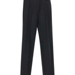 Pantaloni sartoriali con pieghe in nero Kenzo - uomo 