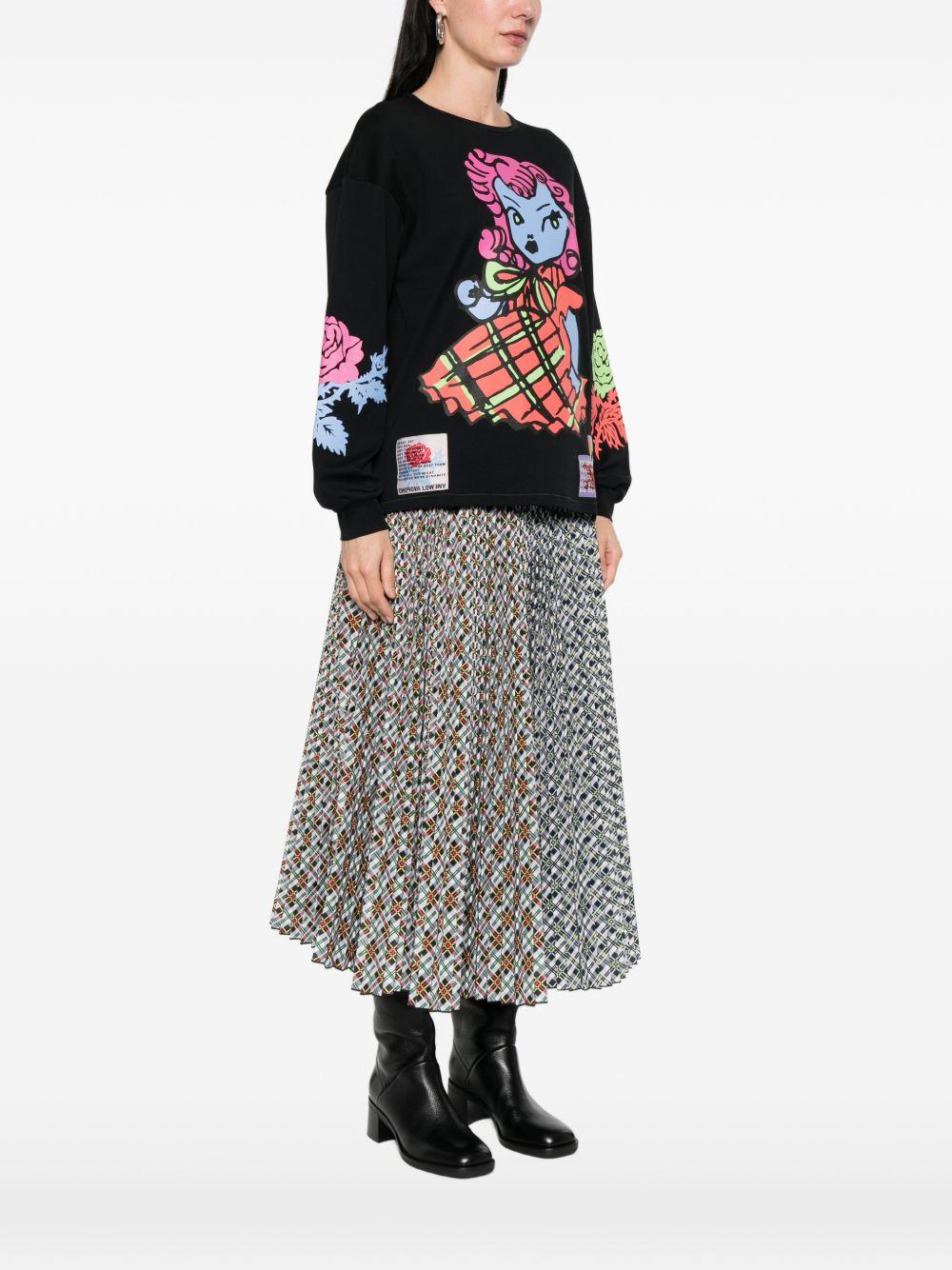 T-shirt con stampa multicolore Chopova Lowena - donna 