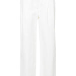 Pantaloni dritta in bianco Toteme - donna 