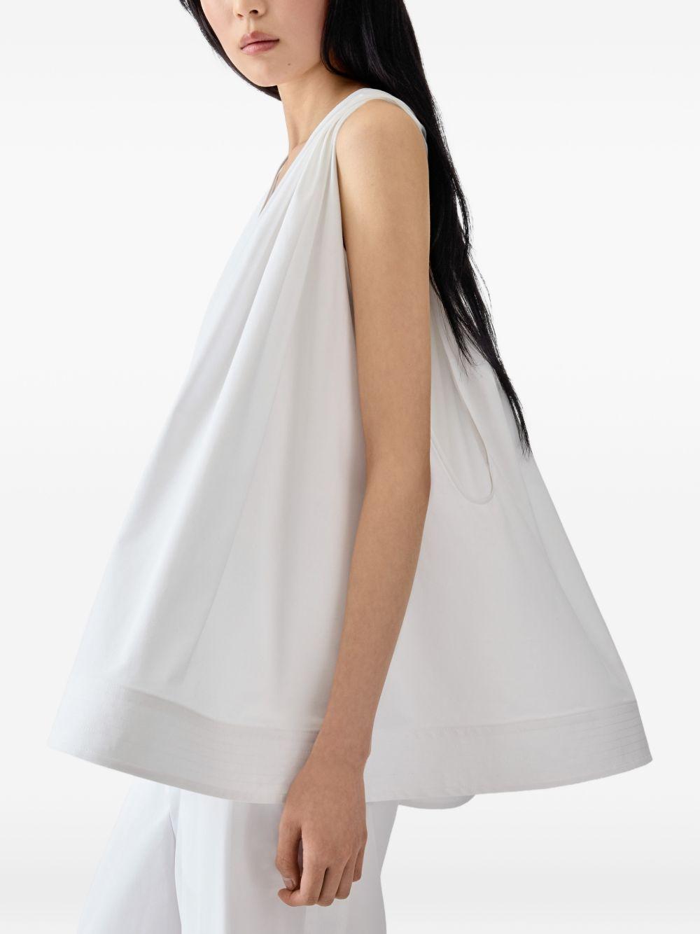 Top le haut norma in bianco Jacquemus - donna 